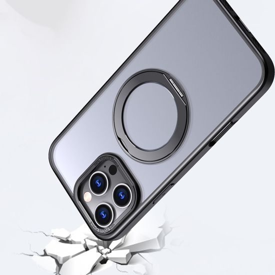 Tech-Protect MagRing MagSafe iPhone 16 Pro Max, mat črn