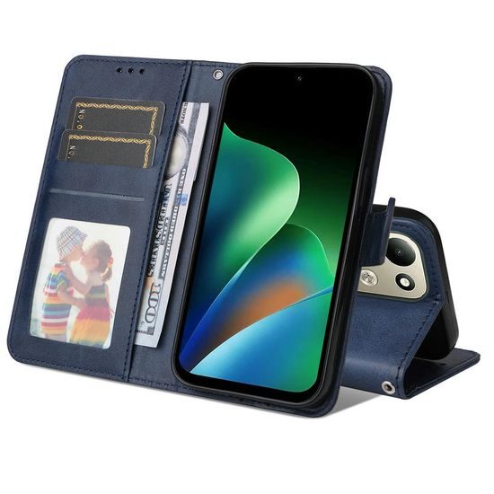 Husa Magnet Case, Xiaomi Redmi 17, albastru