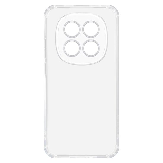 Tactical TPU Plyo Hoesje - Xiaomi Redmi Note 15 Pro 4G - Transparant (Anti-geel) - Schokbestendig met Versterkte Hoeken