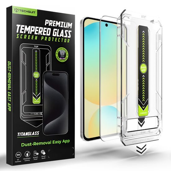 Samsung Galaxy S24 FE / A56 5G kaitseklaas – Techsuit TitanGlass CrystalHD