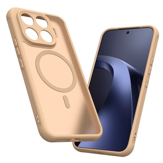 Xiaomi 17T Pro dėklas – Techsuit HaloFrost II MagSafe – auksinė