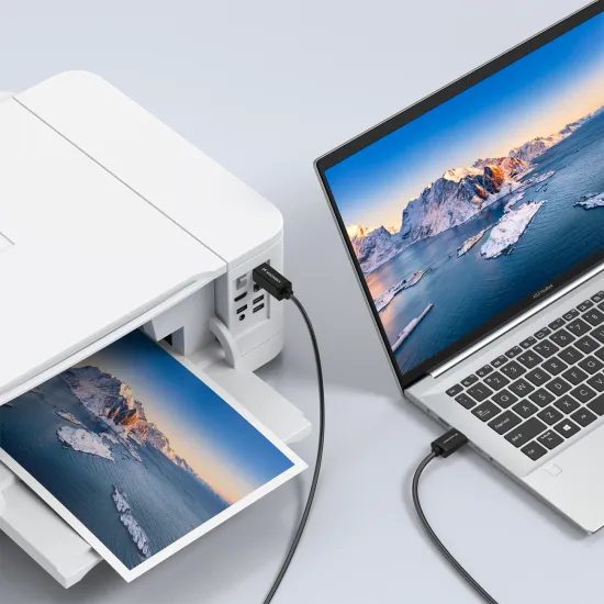 Wozinsky WKDDY3S καλώδιο USB-B – USB-A, 2 m, μαύρο