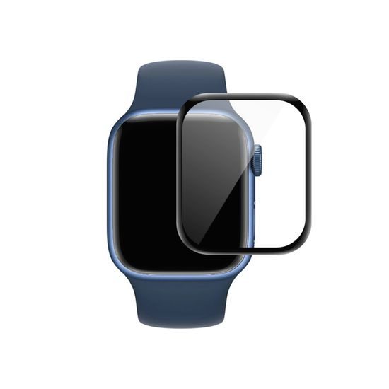 JP Watch Glass hybridní sklo, Apple Watch 7 / 8 / 9 (41 mm), černé