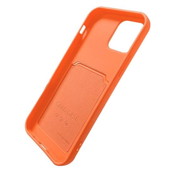 Card Case obal, iPhone 12 / 12 Pro, růžový
