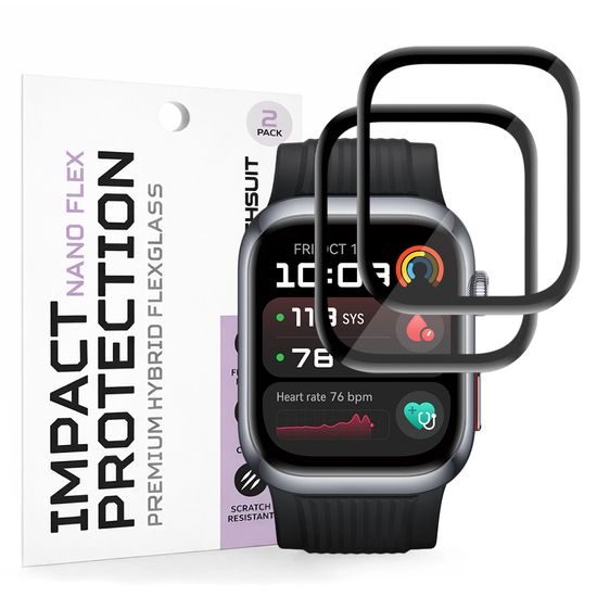 Techsuit Nano Flex, Huawei Watch D2, 2 bucăți, negru