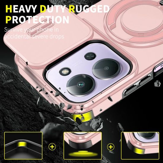 Camslide Stand Hülle, Xiaomi Redmi 15C, rosa