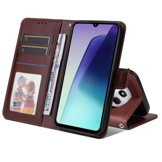 Magnet Case, Xiaomi Redmi 14C, hnedý