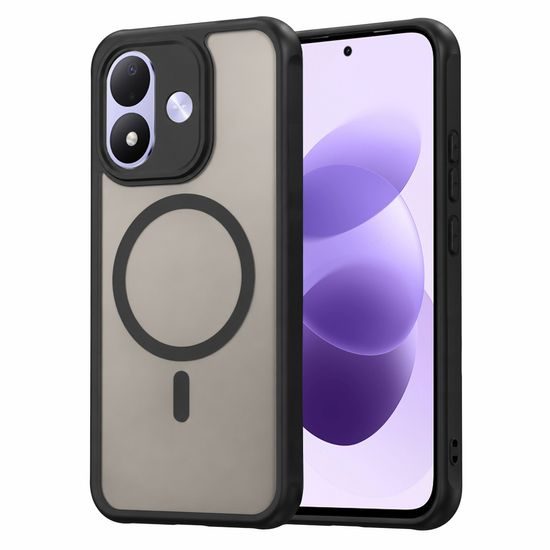 Techsuit HaloFrost II MagSafe, Xiaomi Redmi Note 17 4G / Note 17 5G, černý