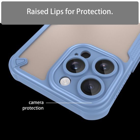 Υβριδική Θήκη ArmorShield, iPhone 16 Pro Max, μπλε