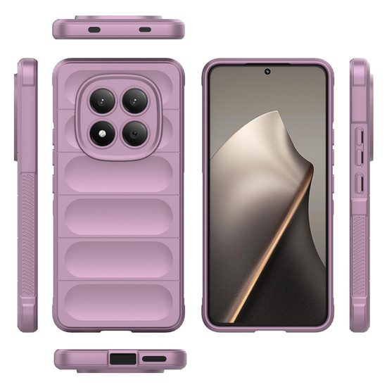 Θήκη Wency Magic Shield, Xiaomi Redmi Note 15 Pro 4G, μωβ