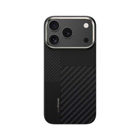 Benks Montage Magnetic Armor Air Kevlar θήκη Metal Frame, iPhone 17 Pro Max, μαύρη