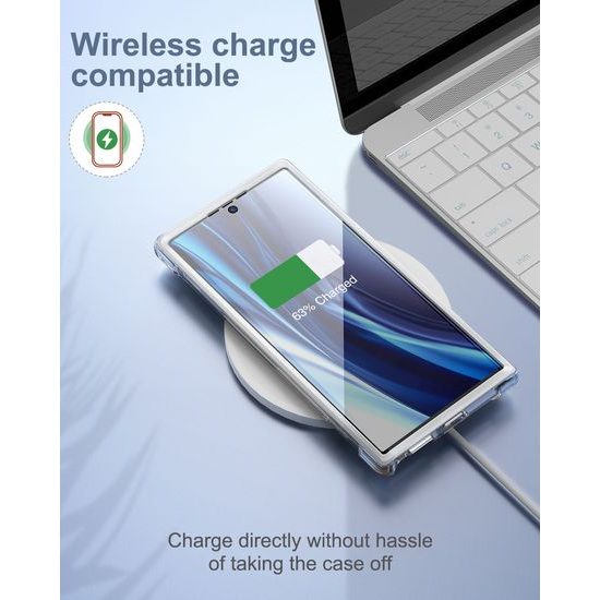 Suritch 360 Διάφανη Θήκη Samsung Galaxy S22 Ultra