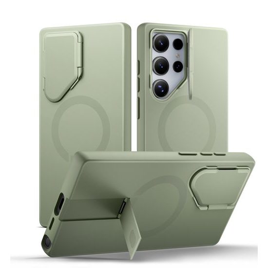Suritch MagSafe Kickstand Camprotector θήκη Samsung Galaxy S24 Ultra, πράσινη