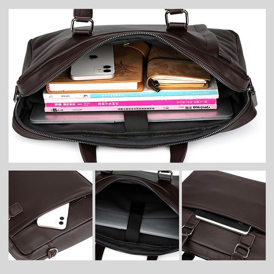 JP Tasche B20 für den Alltag - 30x41x8 cm - Schwarz