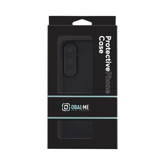 OBAL:ME Matte TPU Kryt pre Samsung Galaxy S25, čierny