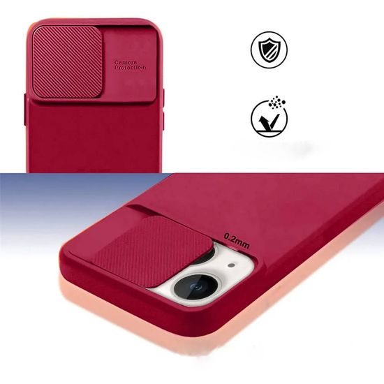 Nexeri obal so záslepkou, Samsung Galaxy S23, červený