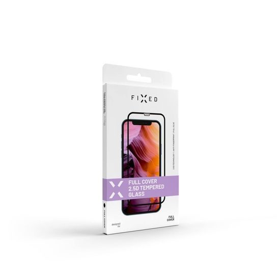 Ochranné tvrzené sklo FIXED, Samsung Galaxy S24 Plus, černé