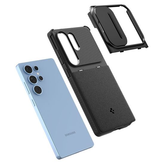Spigen Optik Armor, Samsung Galaxy S25 Ultra, černý