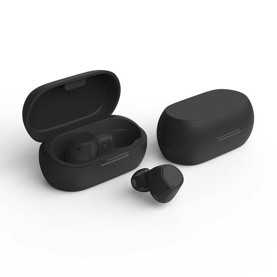 Maxlife Bluetooth fülhallgató MXBE-04 TWS, fekete színben