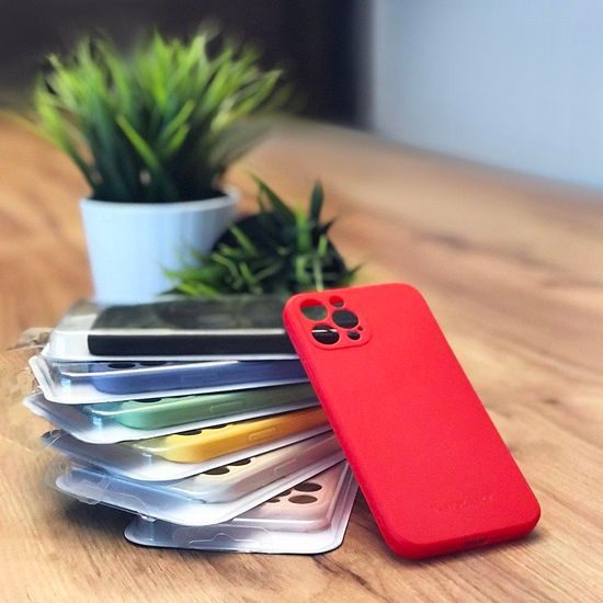 Wozinsky Color Case obal, iPhone SE 2020 / iPhone 8 / iPhone 7, červený