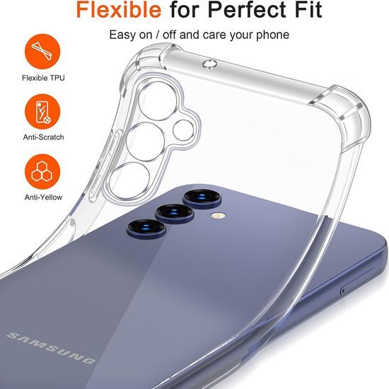 Techsuit Shockproof průhledný obal, Samsung Galaxy A14 4G / A14 5G