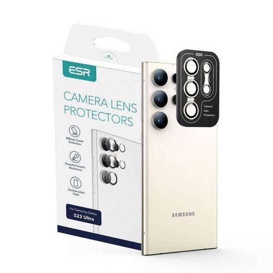 Folie ESR pentru protecția camerei foto, Samsung Galaxy S23 Ultra