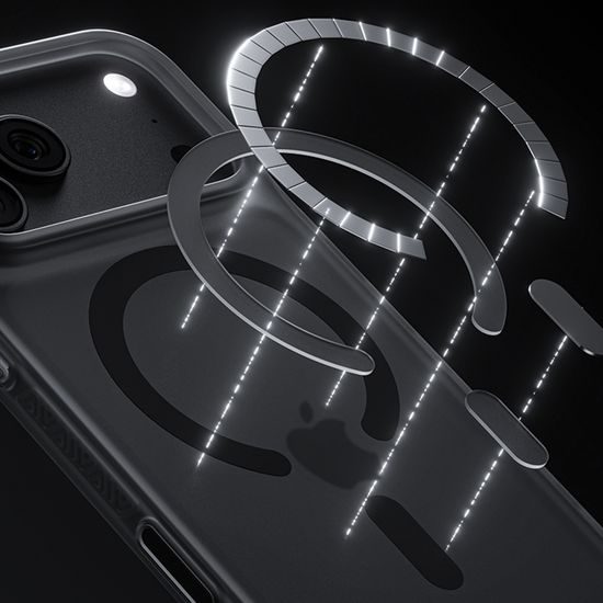 iPhone 17 Pro / 18 Pro ümbris – Benks Magnetic Lucid Armor – must