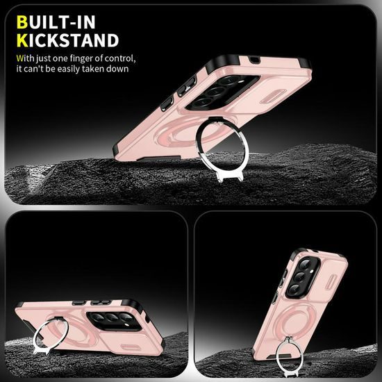 Θήκη Camslide Stand, Samsung Galaxy S26, ροζ