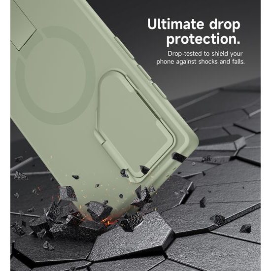 Suritch MagSafe Kickstand Camprotector θήκη Samsung Galaxy S24 Ultra, πράσινη