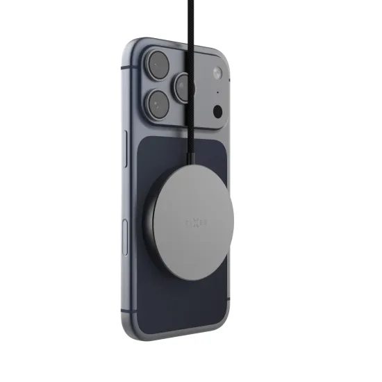 FIXED MagPad Slim vezeték nélküli töltő, MagSafe, Qi2.2, 25W, űrszürke