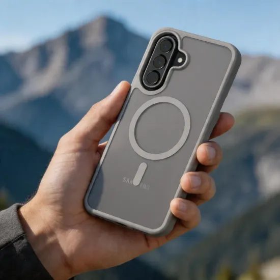 Tech-Protect MagMat MagSafe, Samsung Galaxy A57 5G, grigio opaco