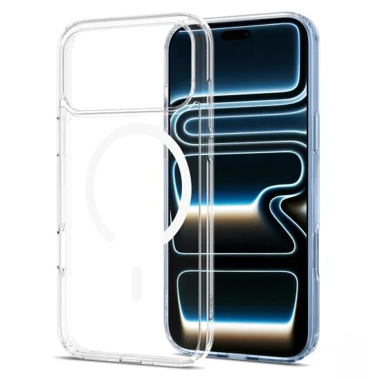 Tech-Protect Flexair Hybrid Case für iPhone 17 Pro Max / 18 Pro Max - MagSafe kompatibel - Transparent