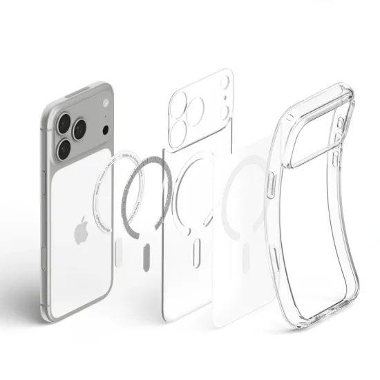 Spigen Ultra Hybrid Mag s MagSafe, iPhone 17 Pro Max / 18 Pro Max, mrazivo biela