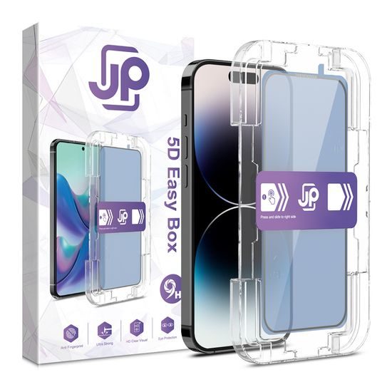 JP Easy Box 5D Edzett üveg, iPhone 14 Pro