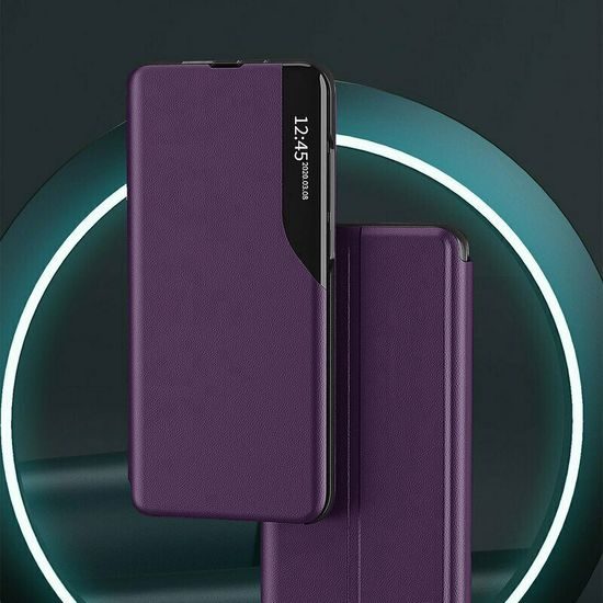 Eco Leather View Case, Xiaomi Redmi Note 13 4G, lila