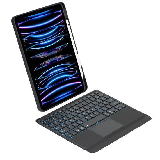 Θήκη πληκτρολογίου JP MK02 για tablet, iPad Pro 11 2018 / 2020 / 2021 / 2022, iPad Air 4 10.9 2020 / Air 5 10.9 2022 / Air 11 2024 / 2025, μαύρο