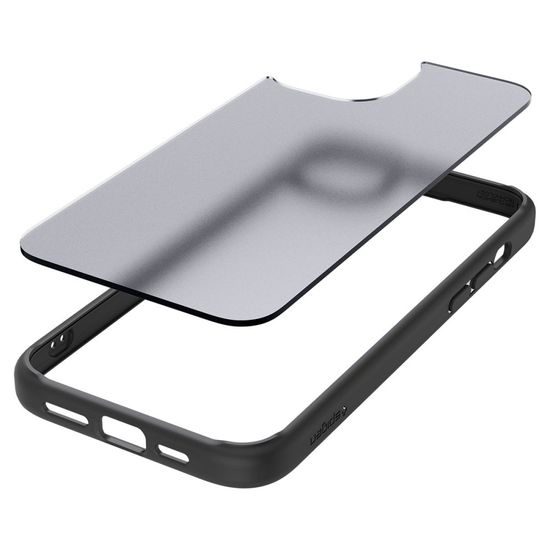 Spigen Ultra hybrid mobil tok, iPhone 15, frost black