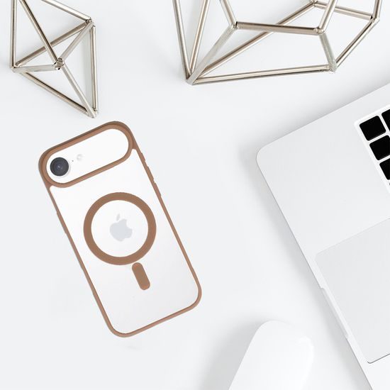 Θήκη Acrylic Color Magsafe, iPhone Air, καφέ