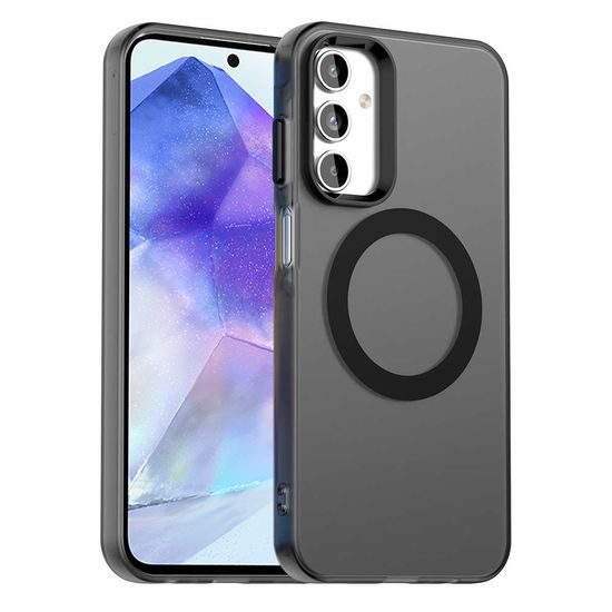 Techsuit CandyCase MagSafe, Samsung Galaxy A55 5G, μαύρο