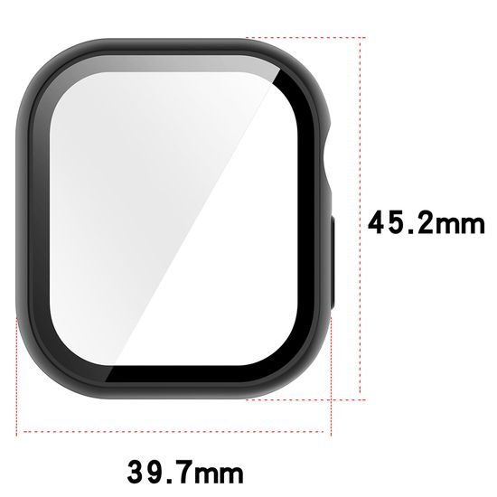 Techsuit Defense360 Pro+, Folia Ochronna, Apple Watch 12 42mm, przezroczysta