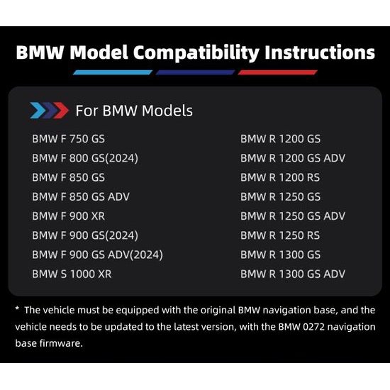 5" Bezdrôtový displej pre motocykle BMW, Apple CarPlay / Android Auto