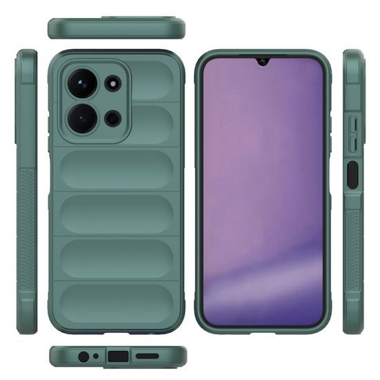 Θήκη Wency Magic Shield, Xiaomi Redmi 15C, πράσινη