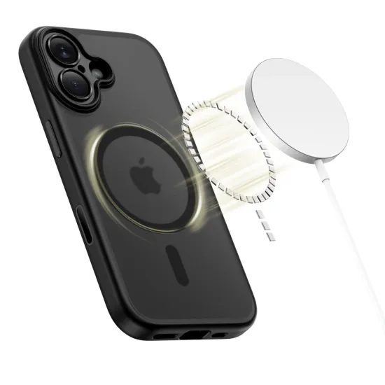 Tech-Protect MagPeak MagSafe CC, iPhone 17, μαύρο ματ