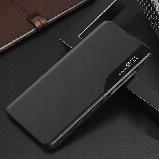 Eco Leather View Case, Motorola Moto G31 / G41, schwarz