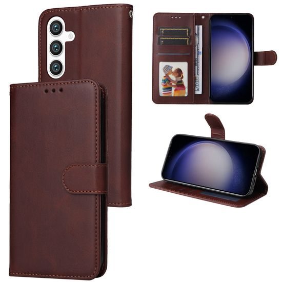 Μαγνητική Θήκη, Samsung Galaxy S25, καφέ