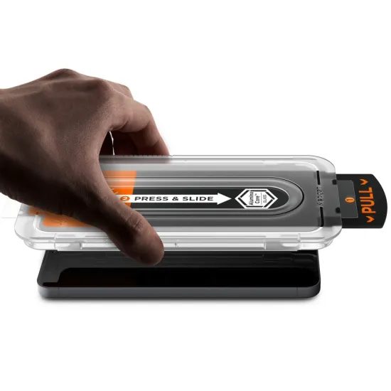 Spigen Glas.TR EZ Fit Pro με εφαρμοστή, 2 τεμάχια, Σκληρυμένο γυαλί, Samsung Galaxy S25 FE