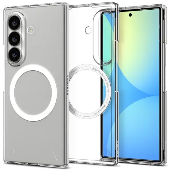 Spigen AirSkin Magsafe, Samsung Galaxy Z Fold 8 Ultra, prozoren / bel