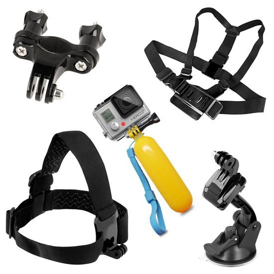 Kit de accesorii 9 în 1 pentru GoPro HERO SJCAM