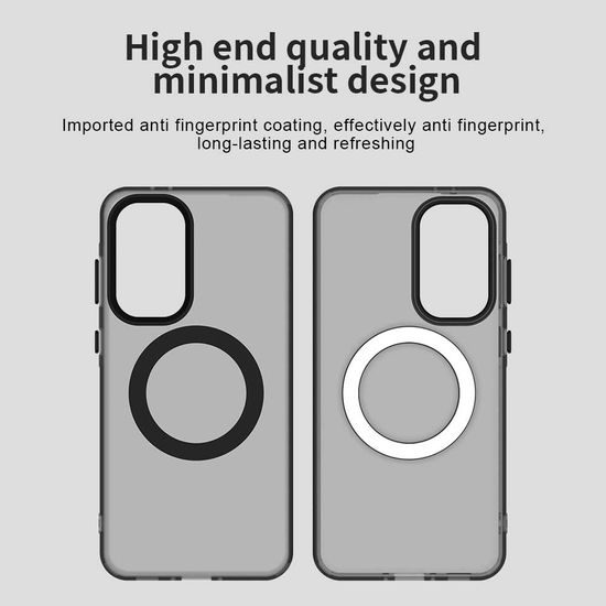 Techsuit CandyCase MagSafe, Samsung Galaxy A56 5G, μαύρο