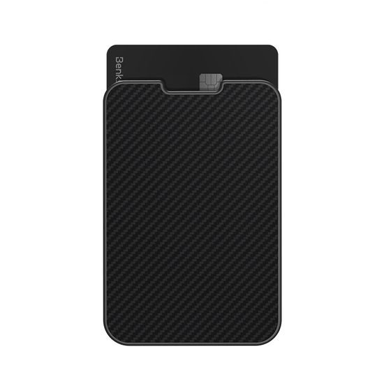Benks ArmorGo Magnetisches Kartenhalter Wallet mit Ständer für MagSafe - Kevlar Material - Schwarz